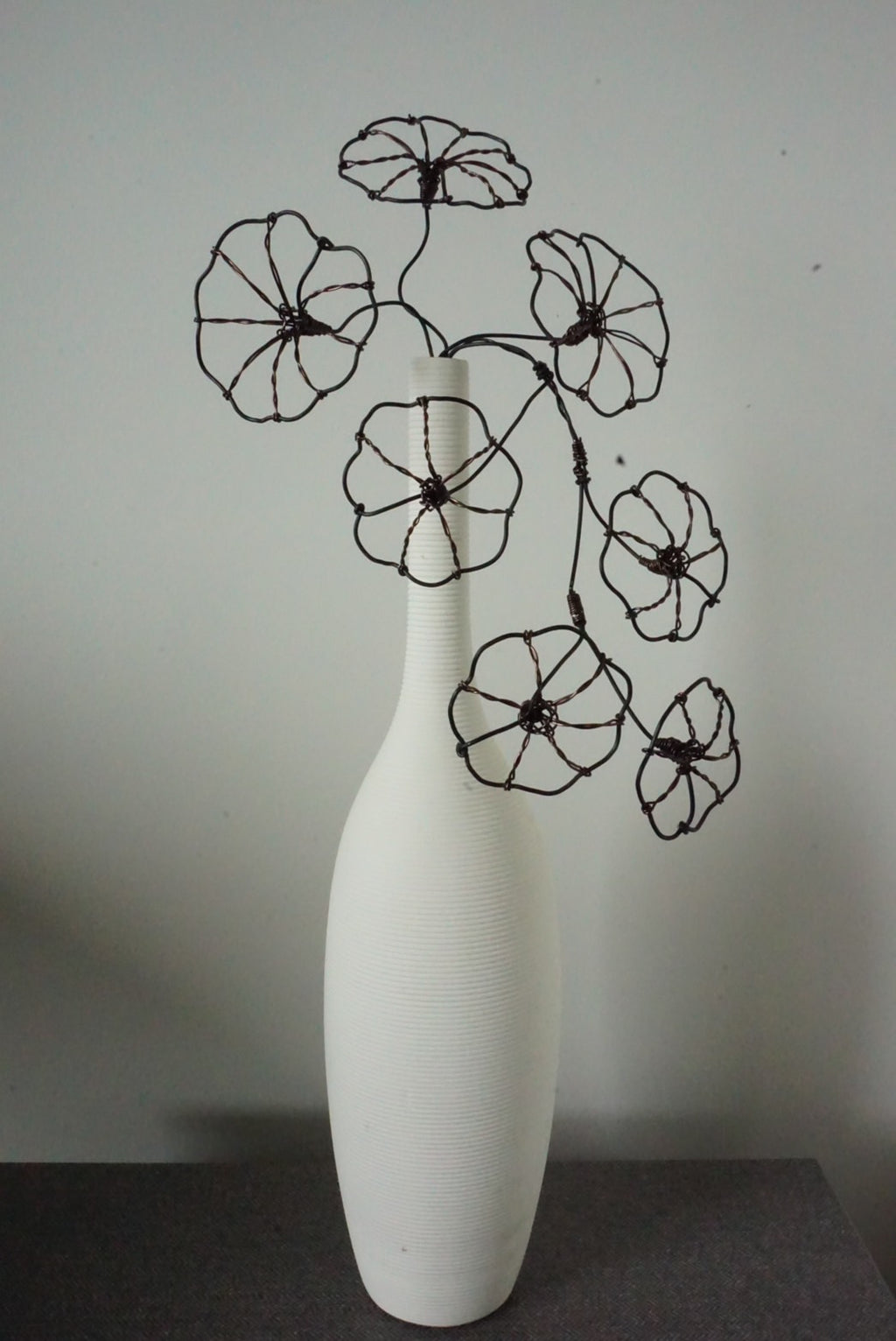 Handmade Stephania Wire Vine | Minimalist Trailing Sculpture Thailand