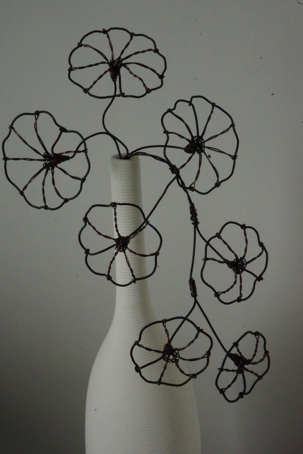 Handmade Stephania Wire Vine | Minimalist Trailing Sculpture Thailand