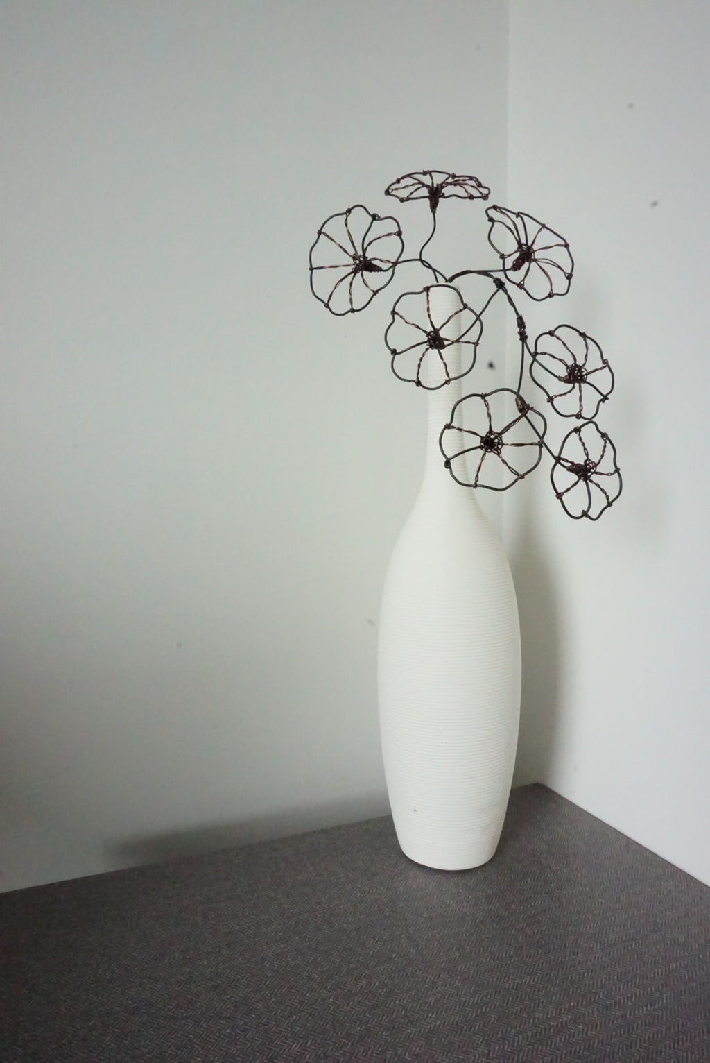 Handmade Stephania Wire Vine | Minimalist Trailing Sculpture Thailand