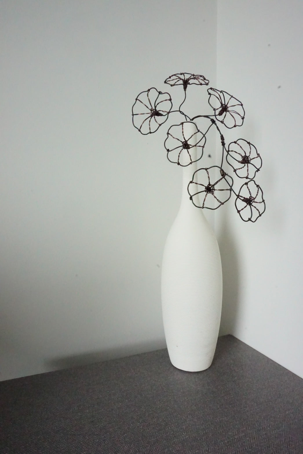 Handmade Stephania Wire Vine | Minimalist Trailing Sculpture Thailand