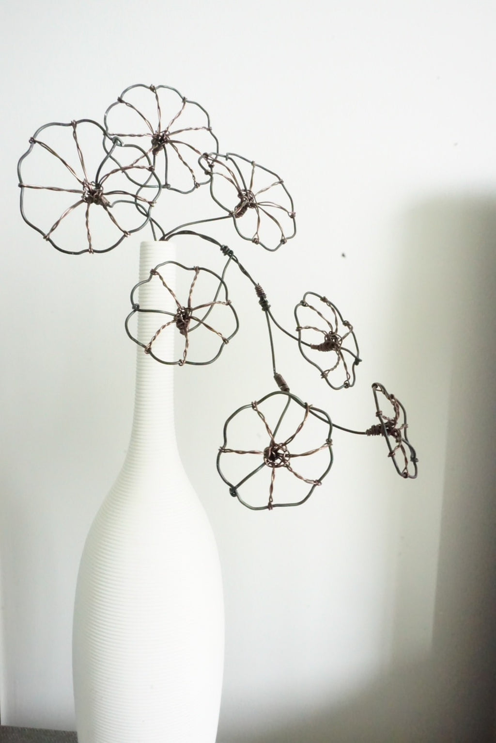 Handmade Stephania Wire Vine | Minimalist Trailing Sculpture Thailand