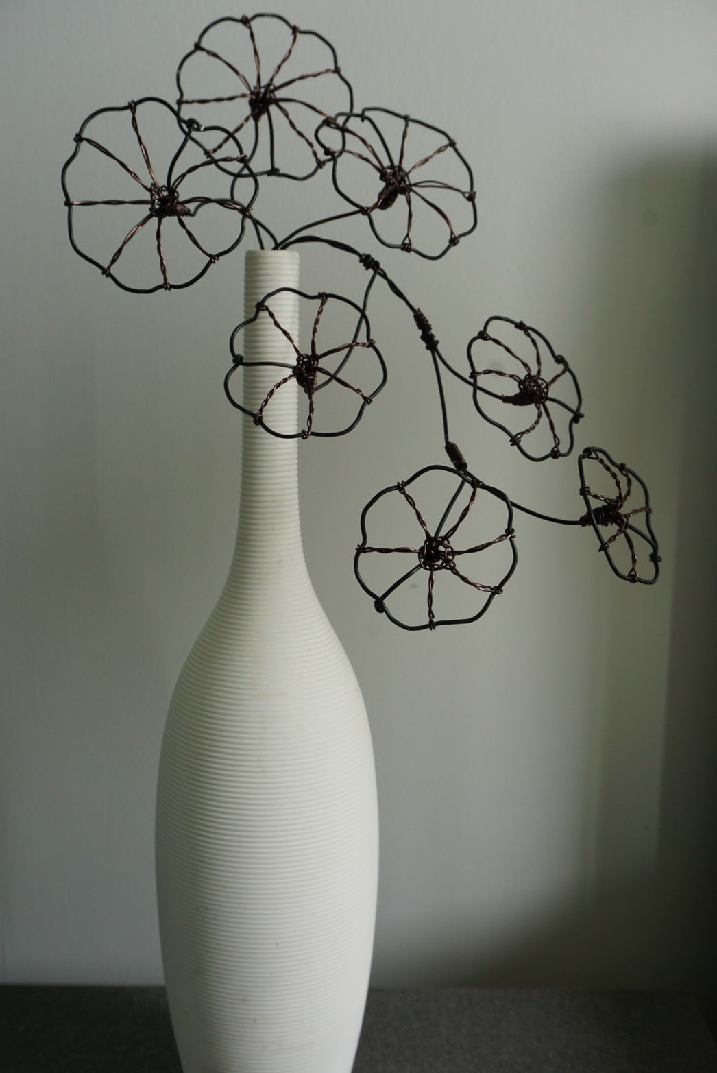 Handmade Stephania Wire Vine | Minimalist Trailing Sculpture Thailand