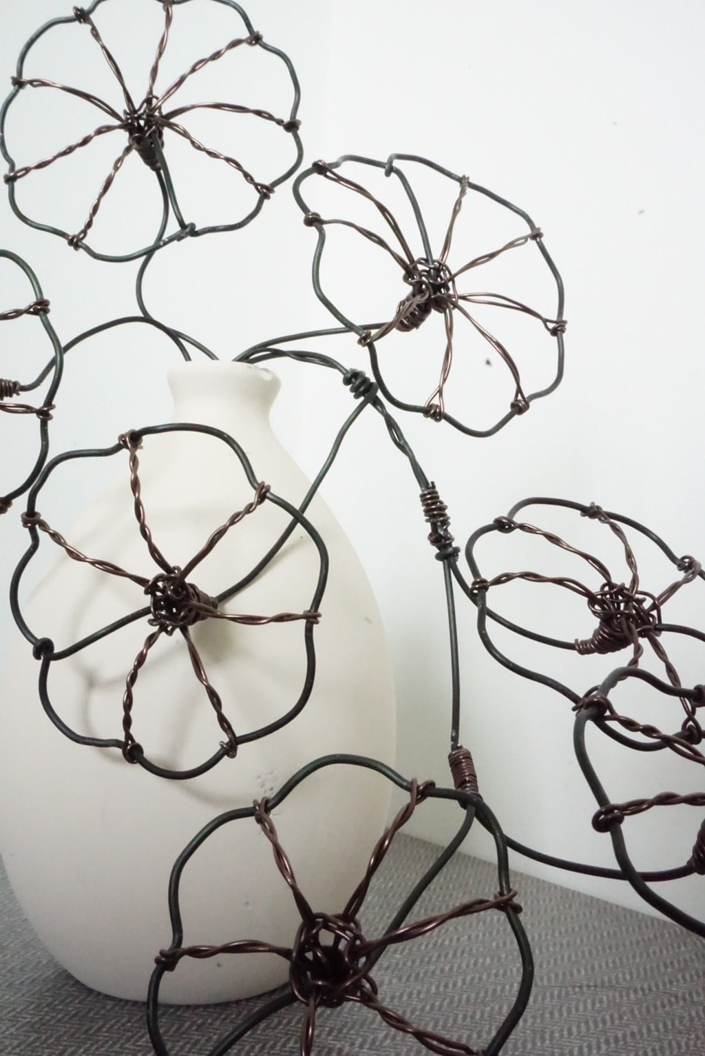 Handmade Stephania Wire Vine | Minimalist Trailing Sculpture Thailand