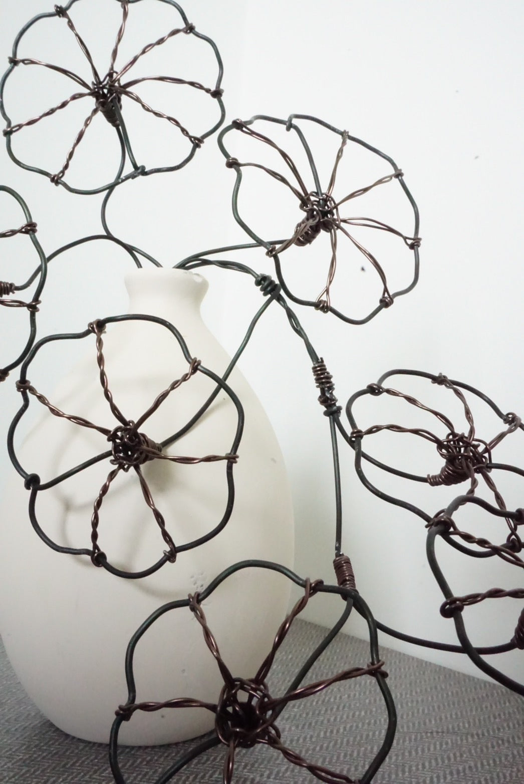 Handmade Stephania Wire Vine | Minimalist Trailing Sculpture Thailand