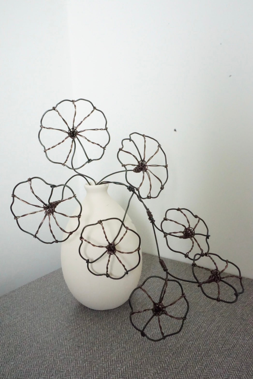 Handmade Stephania Wire Vine | Minimalist Trailing Sculpture Thailand