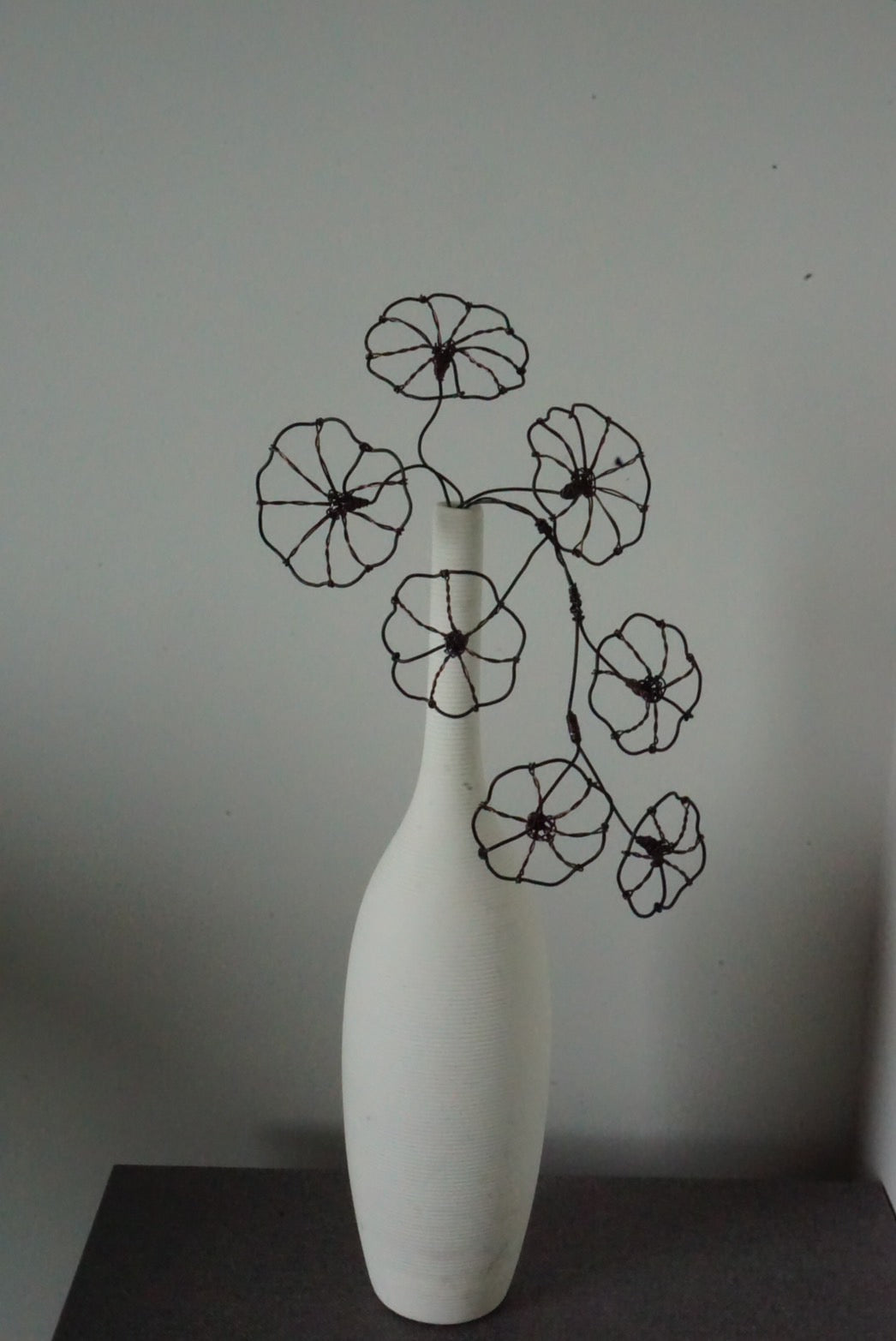 Handmade Stephania Wire Vine | Minimalist Trailing Sculpture Thailand