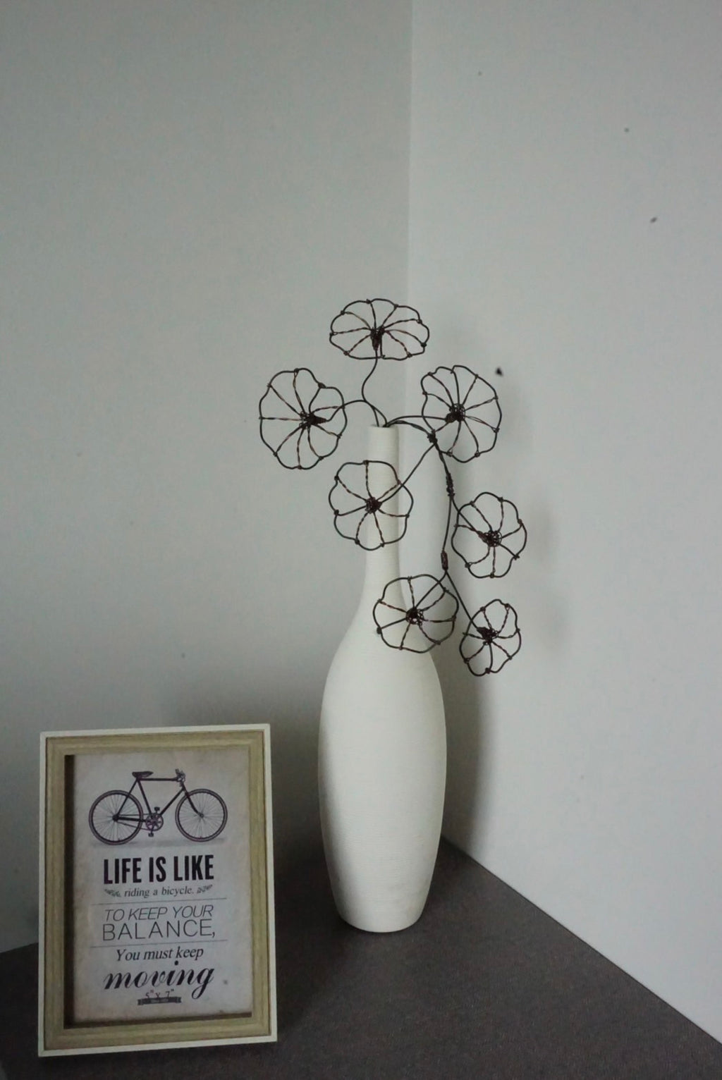 Handmade Stephania Wire Vine | Minimalist Trailing Sculpture Thailand