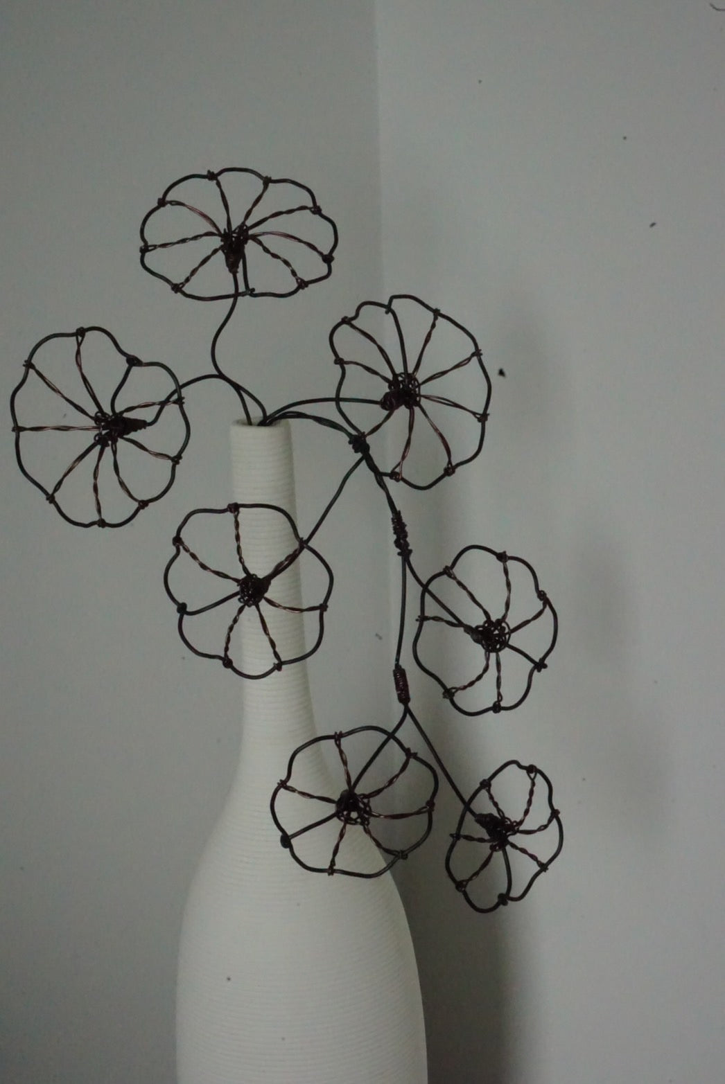 Handmade Stephania Wire Vine | Minimalist Trailing Sculpture Thailand