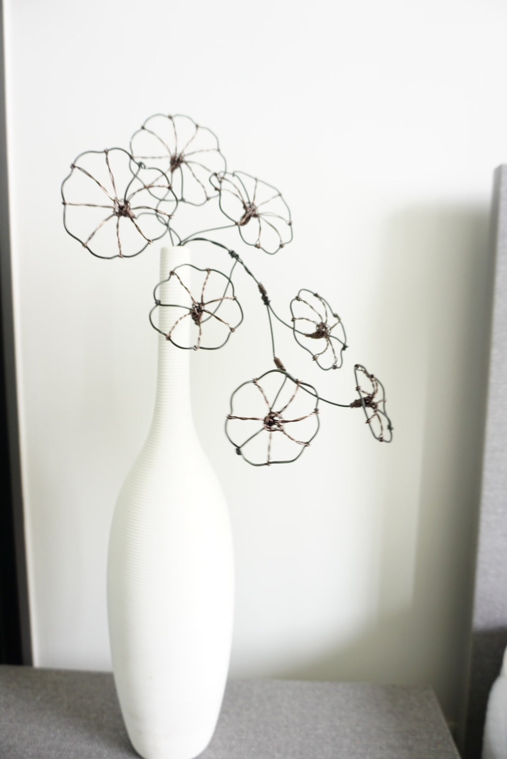 Handmade Stephania Wire Vine | Minimalist Trailing Sculpture Thailand