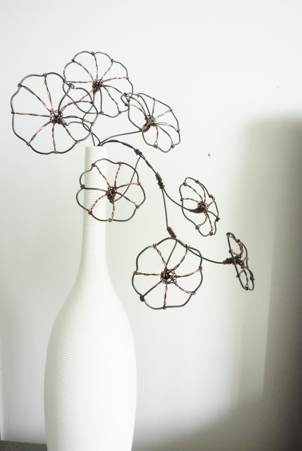 Handmade Stephania Wire Vine | Minimalist Trailing Sculpture Thailand