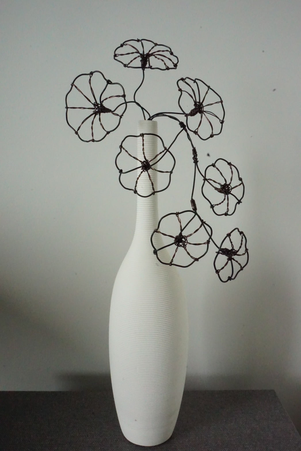 Handmade Stephania Wire Vine | Minimalist Trailing Sculpture Thailand